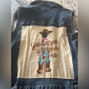 Disney Blue Denim Jean Vest